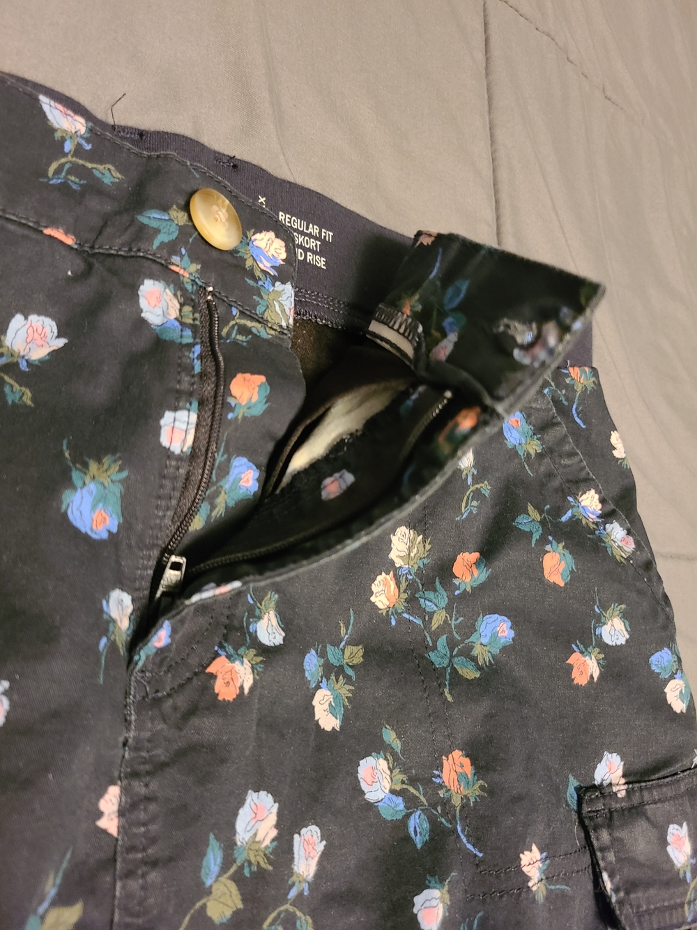 Lee Navy Floral Skort - Picture 4 of 7